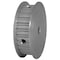 B&B Manufacturing 28XL037-3FA3, Timing Pulley, Aluminum, Clear Anodized,  28XL037-3FA3 - alternate 1